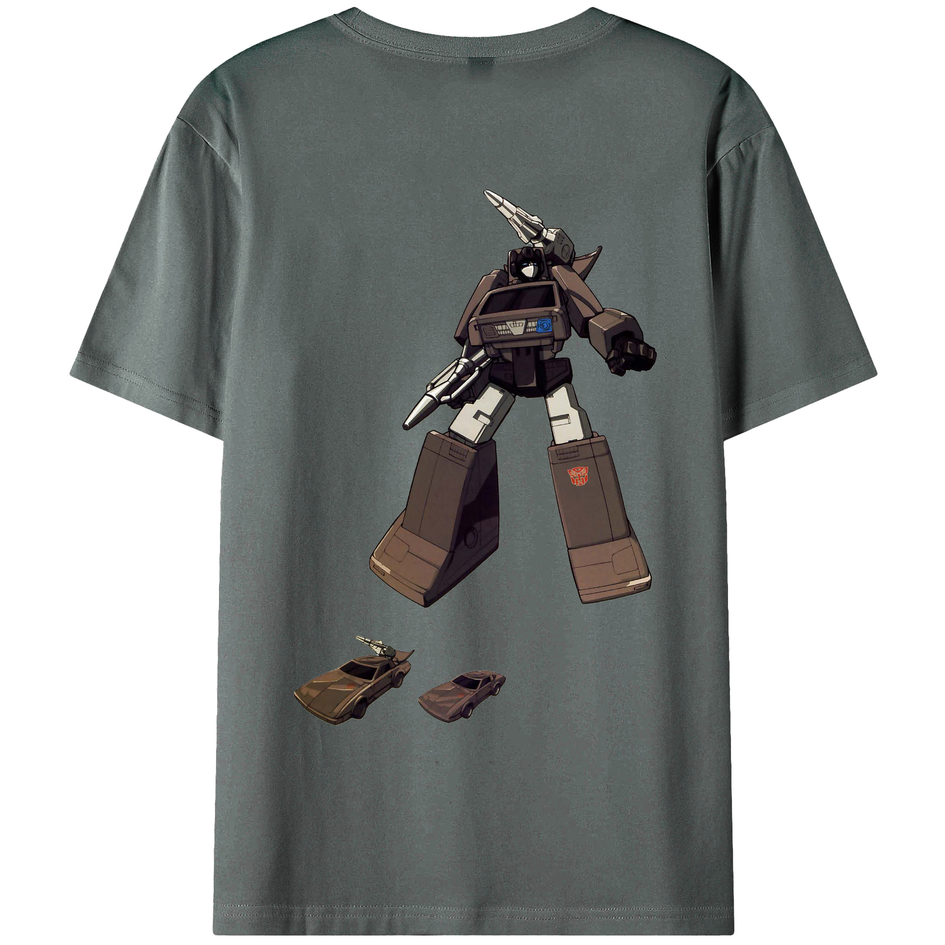 （画像用）  綿100％ メンズ半袖Tシャツ（バックプリント） 通気性